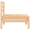 vidaXL 5-tlg. Garten-Lounge-Set Kiefer Massivholz