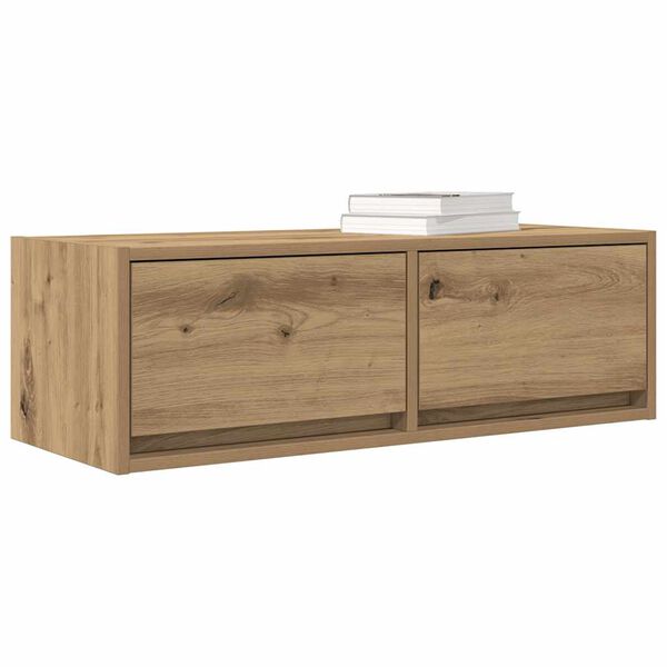vidaXL TV-Schrank Artisan-Eiche 80x31x25,5 cm Holzwerkstoff