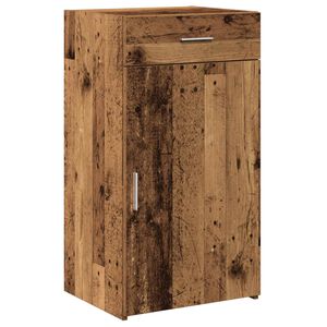 vidaXL Sideboard mit Schubladen Altholz 50 x 42,5 x 93 cm
