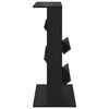 vidaXL Magazinregal Schwarz Eichen-Optik 70 x 41 x 96 cm Holzwerkstoff
