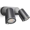 Steinel Sensor-Au&szlig;enstrahler Spot Duo Sensor Schwarz