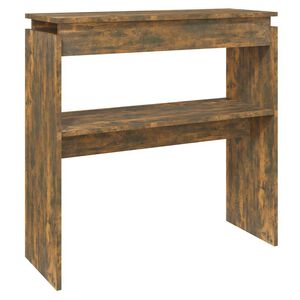 vidaXL Konsolentisch R&auml;uchereiche 80x30x80 cm Holzwerkstoff