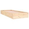 vidaXL Massivholzbett ohne Matratze 75x190 cm