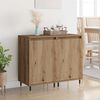 vidaXL Sideboard 2 pcs Artisan-Eiche 40 x 35 x 70 cm