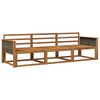 vidaXL Outdoor-Sofagarnitur 3 pcs Natur Massivholz Akazie