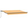 vidaXL Einziehbare Markise Sand 3,5 x 2 m Stoff