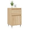 vidaXL Sideboard Sonoma-Eiche 40x35x70 cm Holzwerkstoff