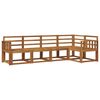 vidaXL Outdoor-Sofagarnitur 5 pcs Natur
