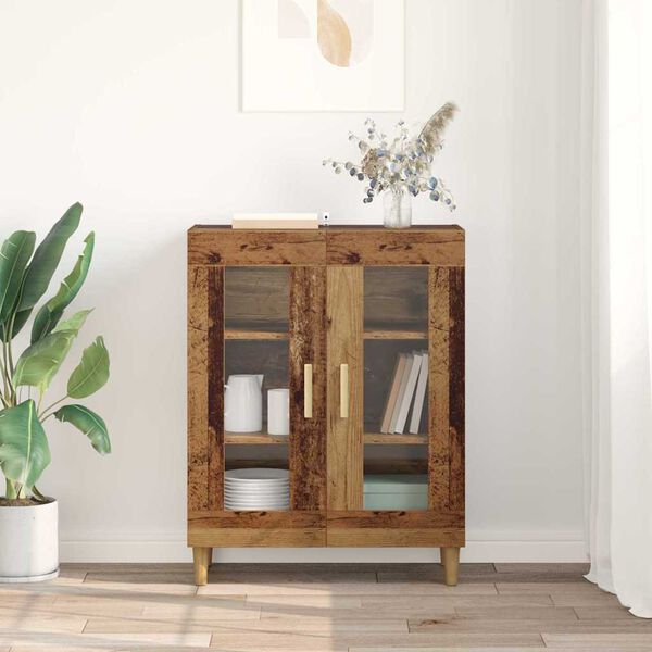 vidaXL Sideboard Altholz 69,5 x 34 x 90 cm Holzwerkstoff