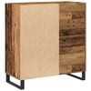 vidaXL Schallplattenschrank mit Regal Artisan-Eiche 84,5 x 38 x 89 cm