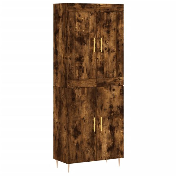 vidaXL Highboard R&auml;uchereiche 69,5x34x180 cm Holzwerkstoff