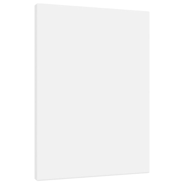 vidaXL Spannleinw&auml;nde 12 Stk. Wei&szlig; Stoff und Massivholz Kiefer