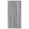 vidaXL Sideboard Grau Sonoma 60x39x80 cm Holzwerkstoff