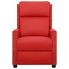 vidaXL Massagesessel Rot Kunstleder