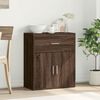 vidaXL Sideboard Braun Eiche-Optik 60x31x70 cm Holzwerkstoff
