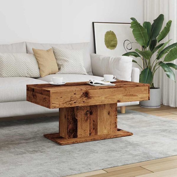 vidaXL Couchtisch Altholz-Optik 96 x 50 x 45 cm Holzwerkstoff
