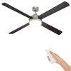 vidaXL Deckenventilator mit Licht und Fernbedienung &Oslash; 130 cm