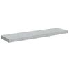 vidaXL Schweberegale 4 Stk. Betongrau 90x23,5x3,8 cm MDF