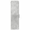 vidaXL Badezimmer-Wandschrank TULUM Beton Grau 37 x 24,5 x 86 cm