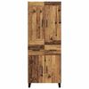 vidaXL Highboard Altholz 69,5 x 34 x 180 cm Holzwerkstoff