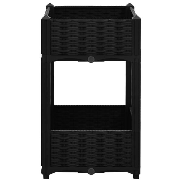 vidaXL Hochbeet 40x40x71 cm Polypropylen