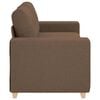 vidaXL Loveseat-Sofa Braun 180x77x82 cm Stoff
