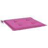 vidaXL Gartenstuhl-Kissen 2 Stk. Rosa 50x50x4 cm Stoff