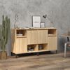 vidaXL Sideboards 2 Stk. Sonoma-Eiche 60x35x70 cm Holzwerkstoff