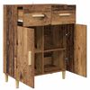 vidaXL Sideboard Altholz 34 x 69,5 x 89 cm Holzwerkstoff