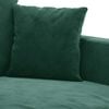 vidaXL 3-Sitzer-Sofa Dunkelgr&uuml;n 180 cm Samt