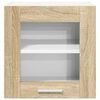 vidaXL H&auml;ngeschrank 2 pcs Sonoma-Eiche 40 x 31 x 40 cm Holzwerkstoff