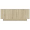 vidaXL Nachttisch Sonoma-Eiche 100x35x40 cm Holzwerkstoff