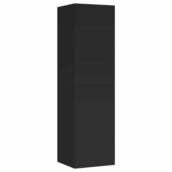 vidaXL TV-Schrank Schwarz 30,5x30x110 cm Holzwerkstoff