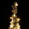 vidaXL Pop-Up-Weihnachtsbaum K&uuml;nstlich Beschneit 50 LEDs 120 cm