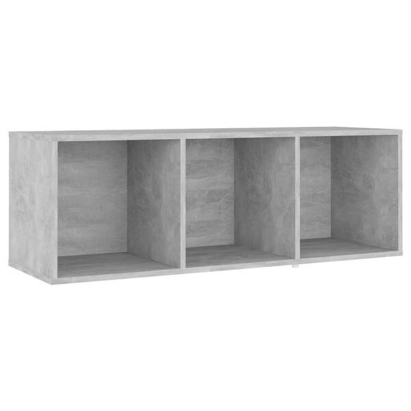 vidaXL TV-Schränke 2 Stk. Betongrau 107x35x37 cm Holzwerkstoff