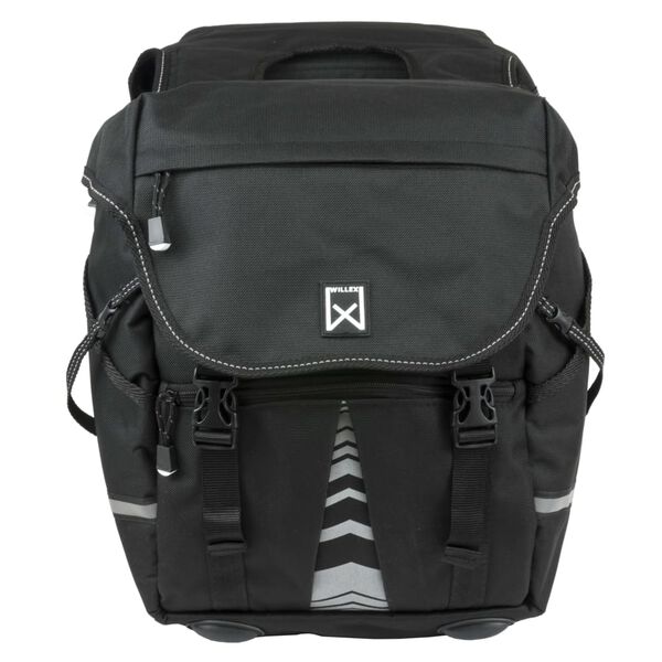 Willex Fahrradtaschen 1200 28 L Schwarz 13311