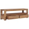 vidaXL TV-Schrank 120 x 30 x 40 cm Massivholz Teak