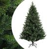 vidaXL K&uuml;nstlicher klappbarer Weihnachtsbaum 120 cm PVC und Metall
