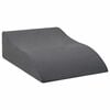 vidaXL Beinkissen Grau 68 x 40 x 18 cm PU-Schaum