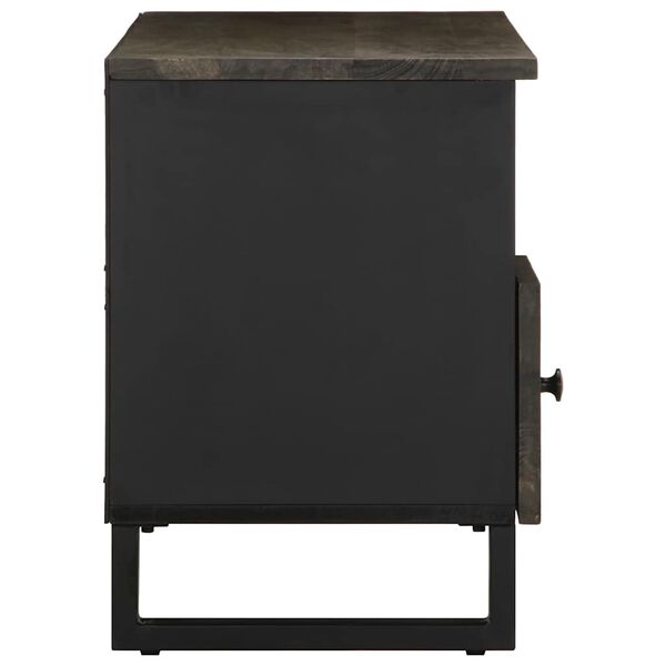 vidaXL TV-Schrank 100x33x46 cm Massivholz Mango