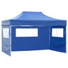vidaXL Party-Zelt Blau 280 x 410 x 315 cm Oxford-Stoff
