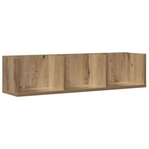 vidaXL CD-Wandregal Artisan-Eiche 75x18x18 cm Holzwerkstoff