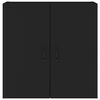 vidaXL Wandschrank Schwarz 60x31x60 cm Holzwerkstoff