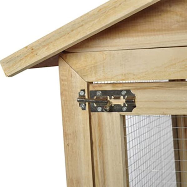 H&uuml;hnerstall mit Freigehege und Au&szlig;enstall