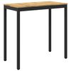 vidaXL Gartenbar-Tisch Wei&szlig; und Schwarz 108,5 x 55 x 105 cm