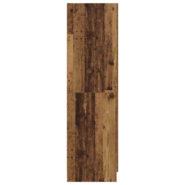 vidaXL Kleiderschrank Altholz 82,5 x 51,5 x 180 cm Holzwerkstoff