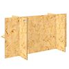 vidaXL Terrarienbasis mit Regal Braun 100 x 40 x 50 cm OSB