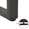 vidaXL Couchtischbeine V-Form 2 Stück Anthrazit 28x(42-43,3) cm Stahl