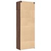 vidaXL Hochschrank Eichen-Optik 80x42,5x225 cm Holzwerkstoff