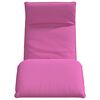 vidaXL Sonnenliege Klappbar Rosa 175x54x8,5 cm Oxford-Gewebe